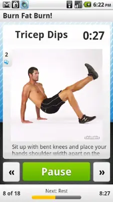 Workout Trainer android App screenshot 1