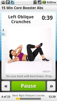 Workout Trainer android App screenshot 2